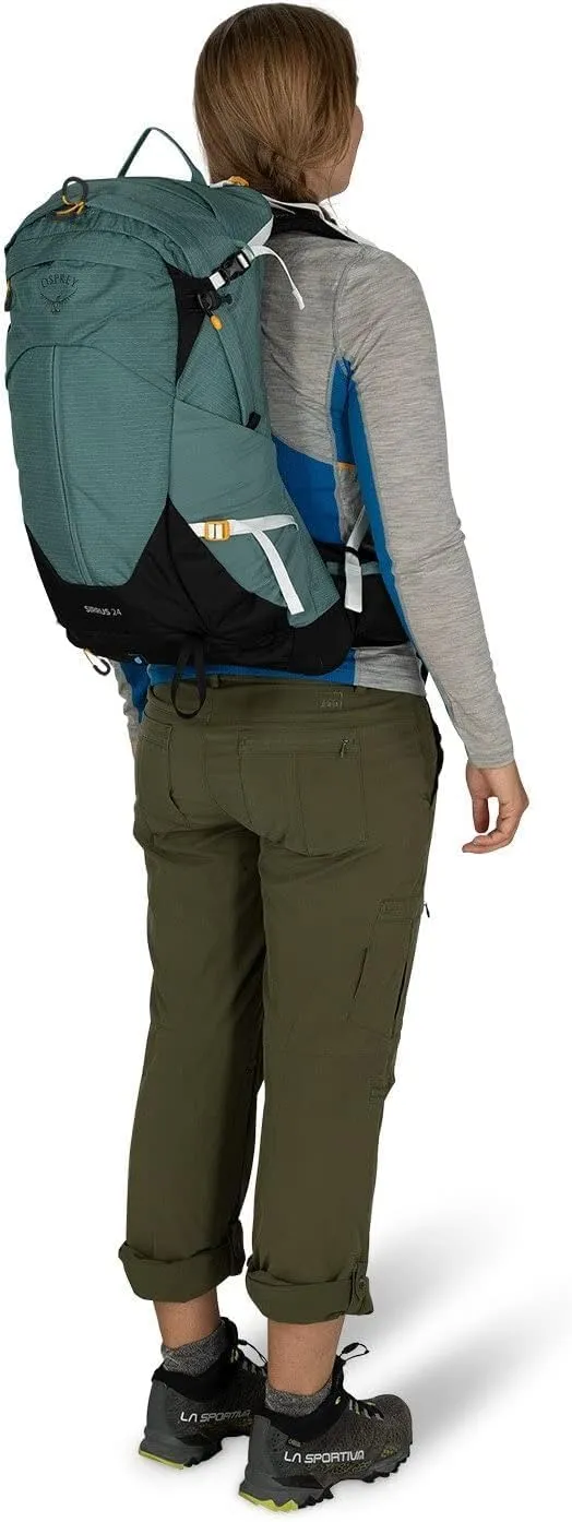 Osprey Sirrus 24L Women's Hiking Backpack, Tunnel Vision Grey