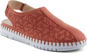 PATRIZIA Women's UNOR Slip-On Closed-Toe Slingback Shoes - Comfortable Microsuede Upper, Removable Leather Insole, 1-Inch Heel