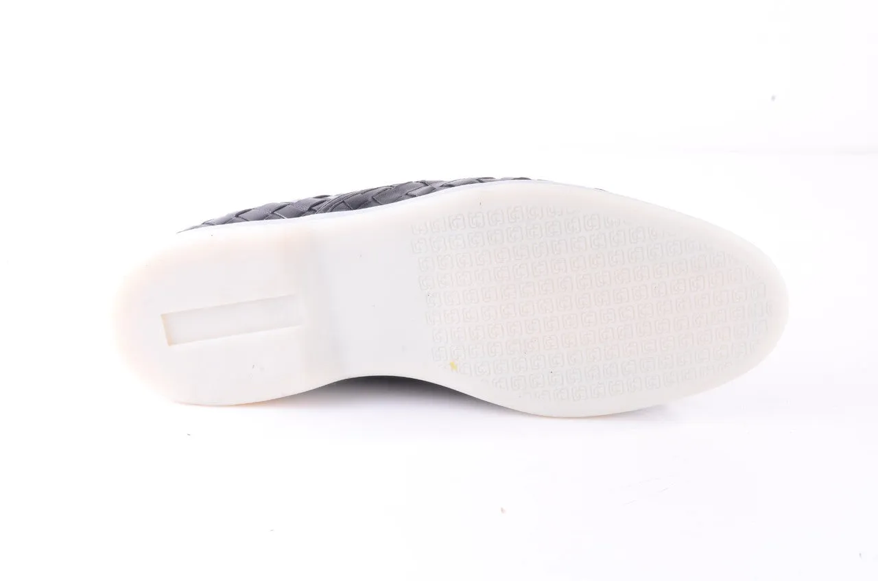 Pelle Line Exclusive 5111 Woven Slide-Black