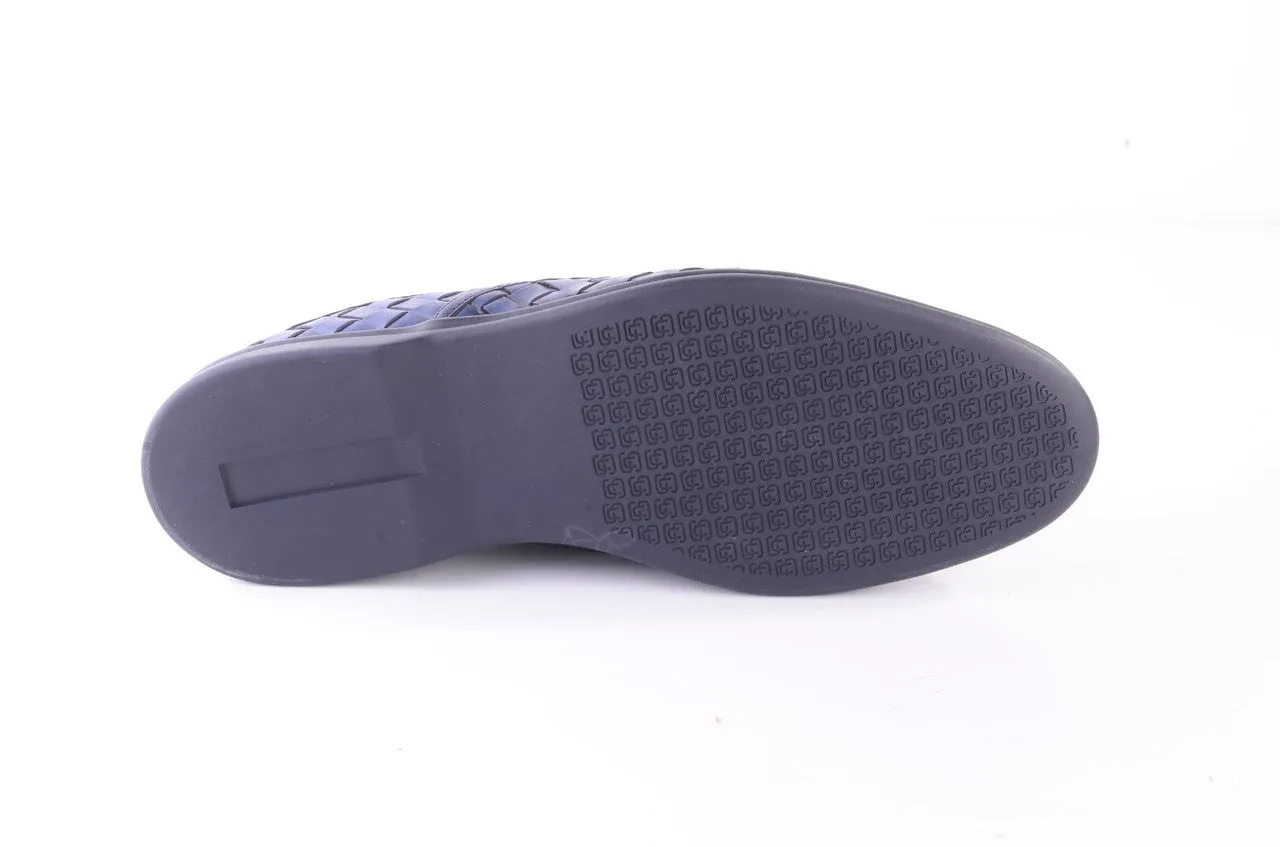 Pelle Line Exclusive 5111 Woven Slide-Navy