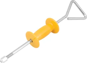 Performance Tool W2016C Heavy Duty 34 oz Slide Hammer with 3 Screw Tips and One Piece Shaft/Handle for Strength