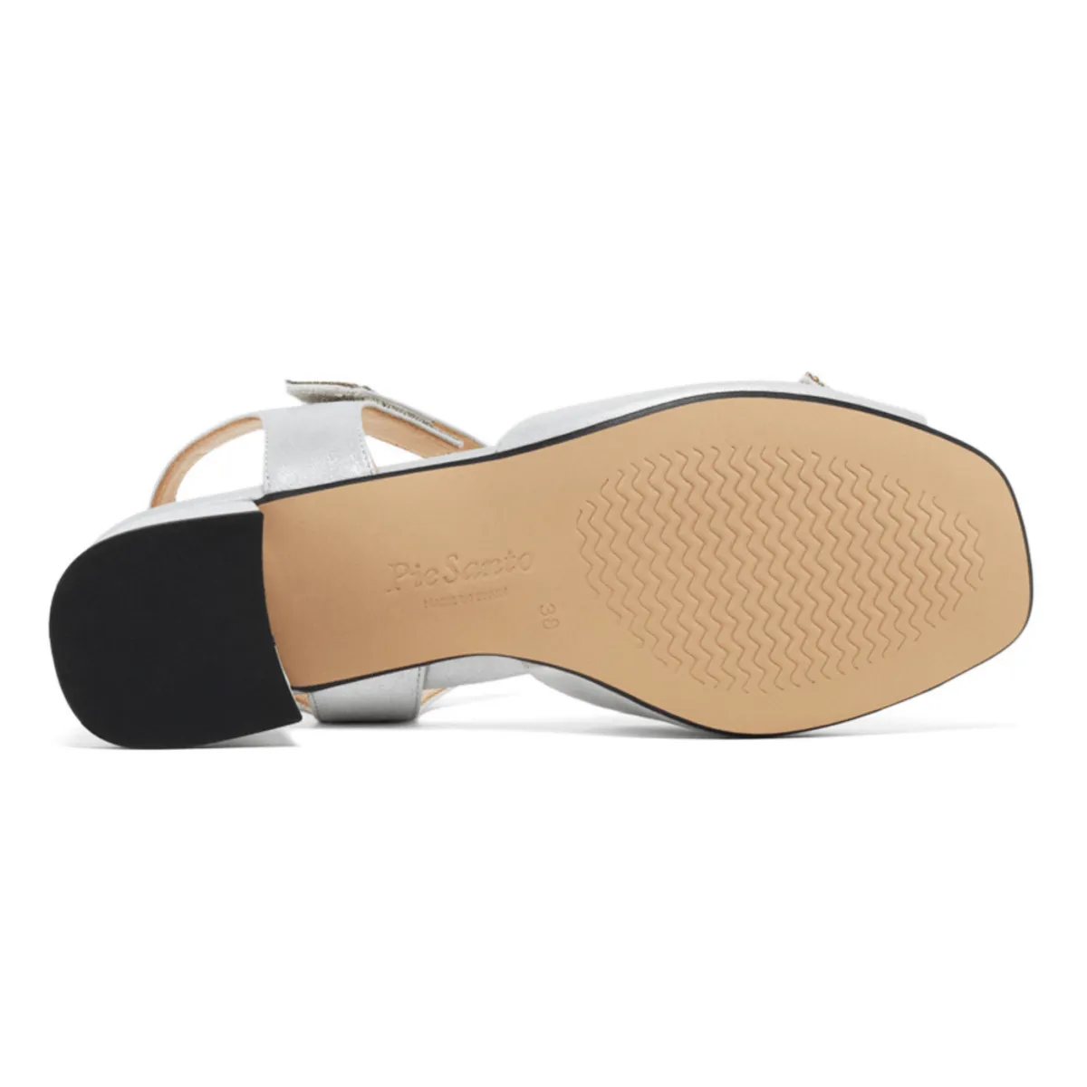 Pie Santo Women's 230288 Pearl Silver Leather