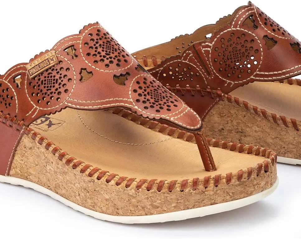 PIKOLINOS Wedge Sandals Leather Marina for Woman