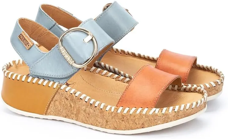 PIKOLINOS Wedge Sandals Leather Marina for Woman