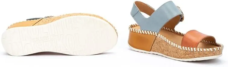 PIKOLINOS Wedge Sandals Leather Marina for Woman