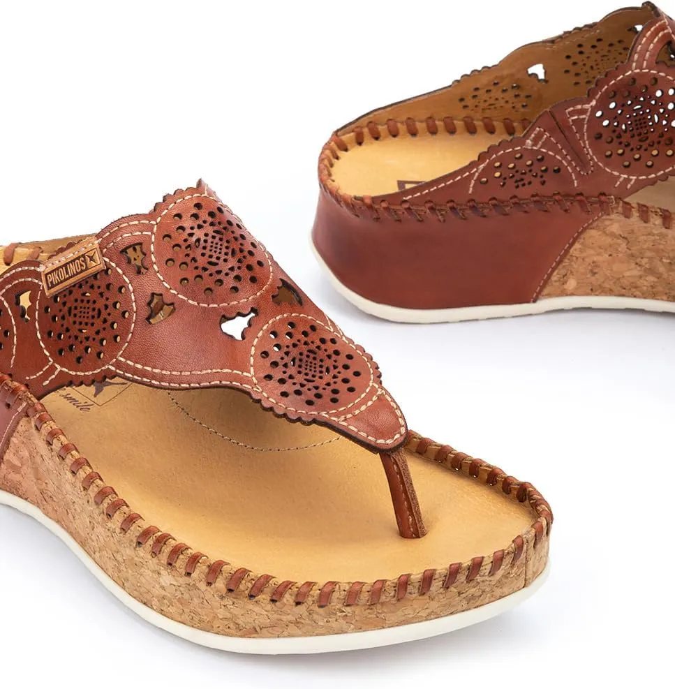 PIKOLINOS Wedge Sandals Leather Marina for Woman