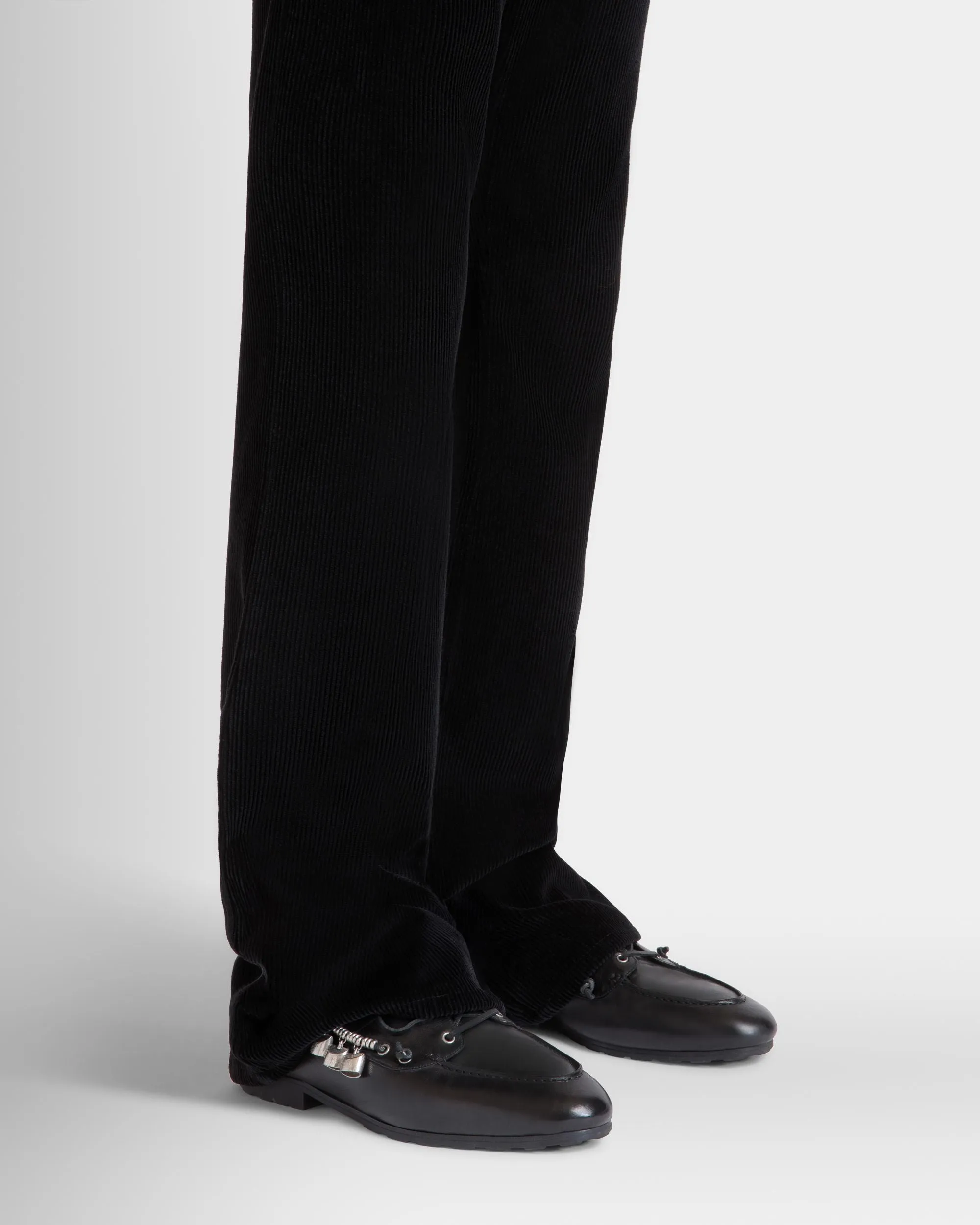 Plume Loafer In Black Leather