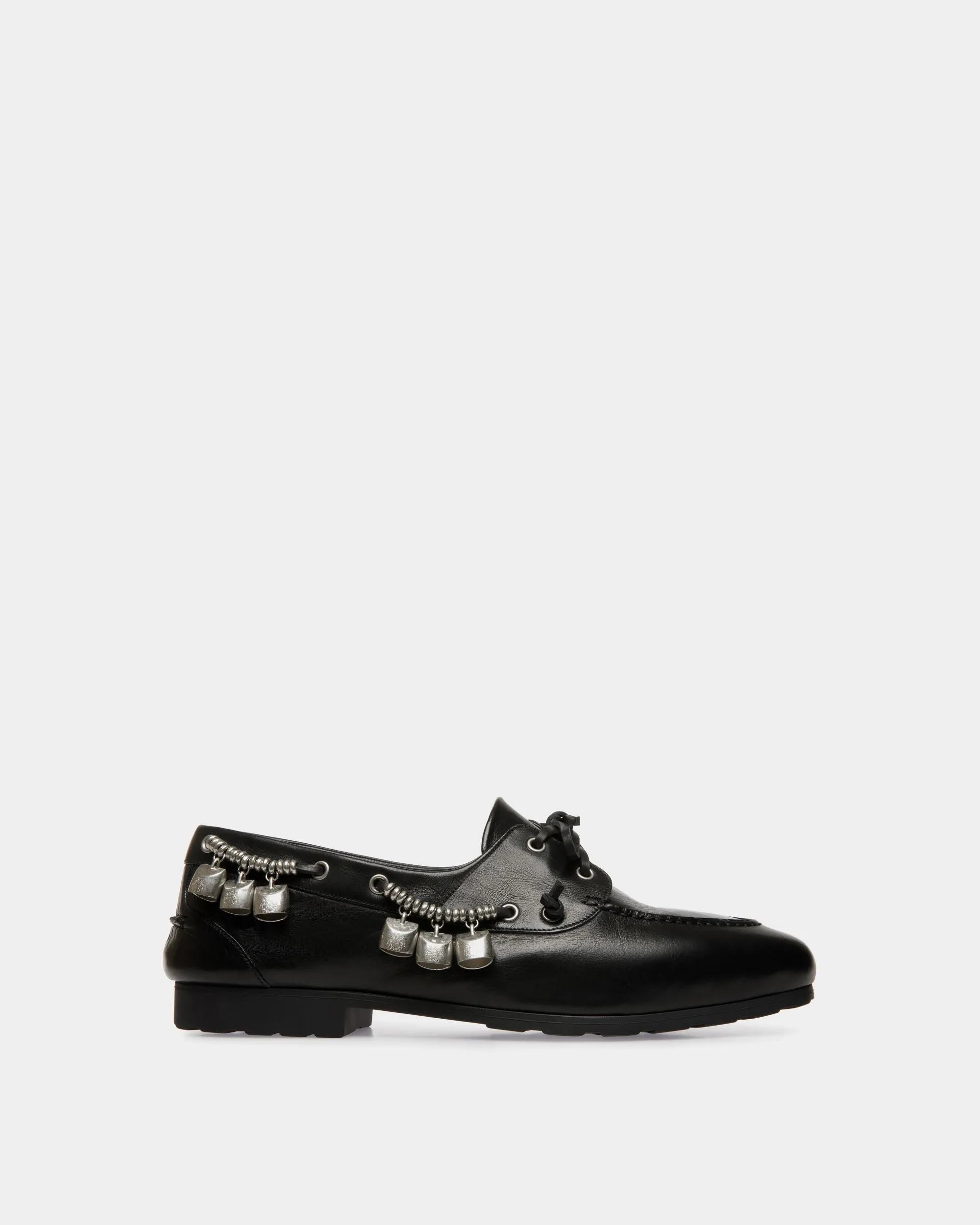 Plume Loafer In Black Leather