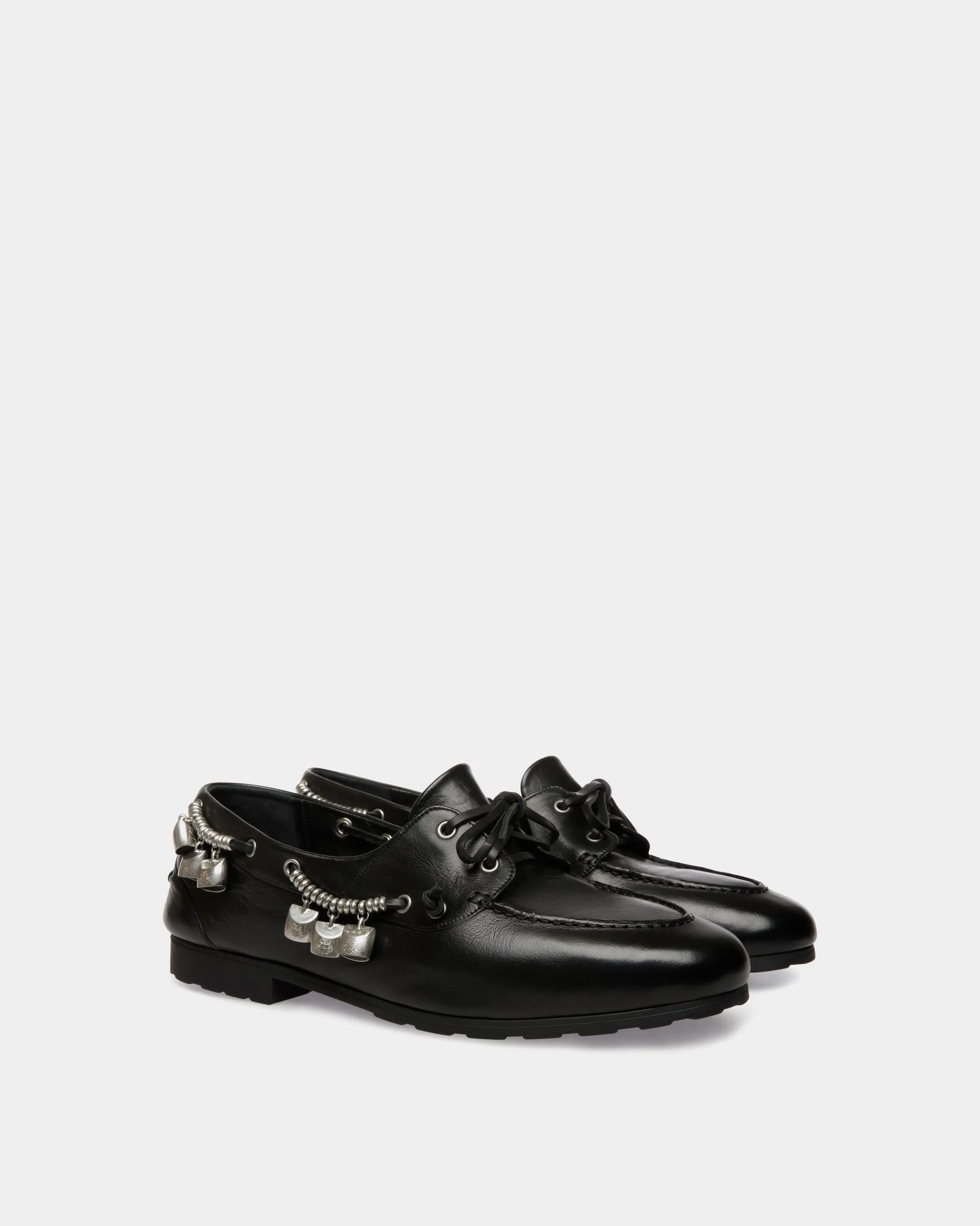 Plume Loafer In Black Leather