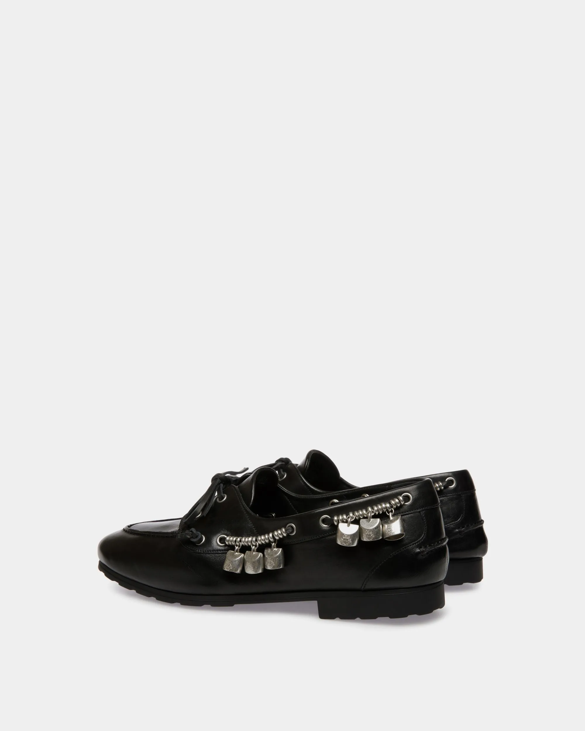 Plume Loafer In Black Leather