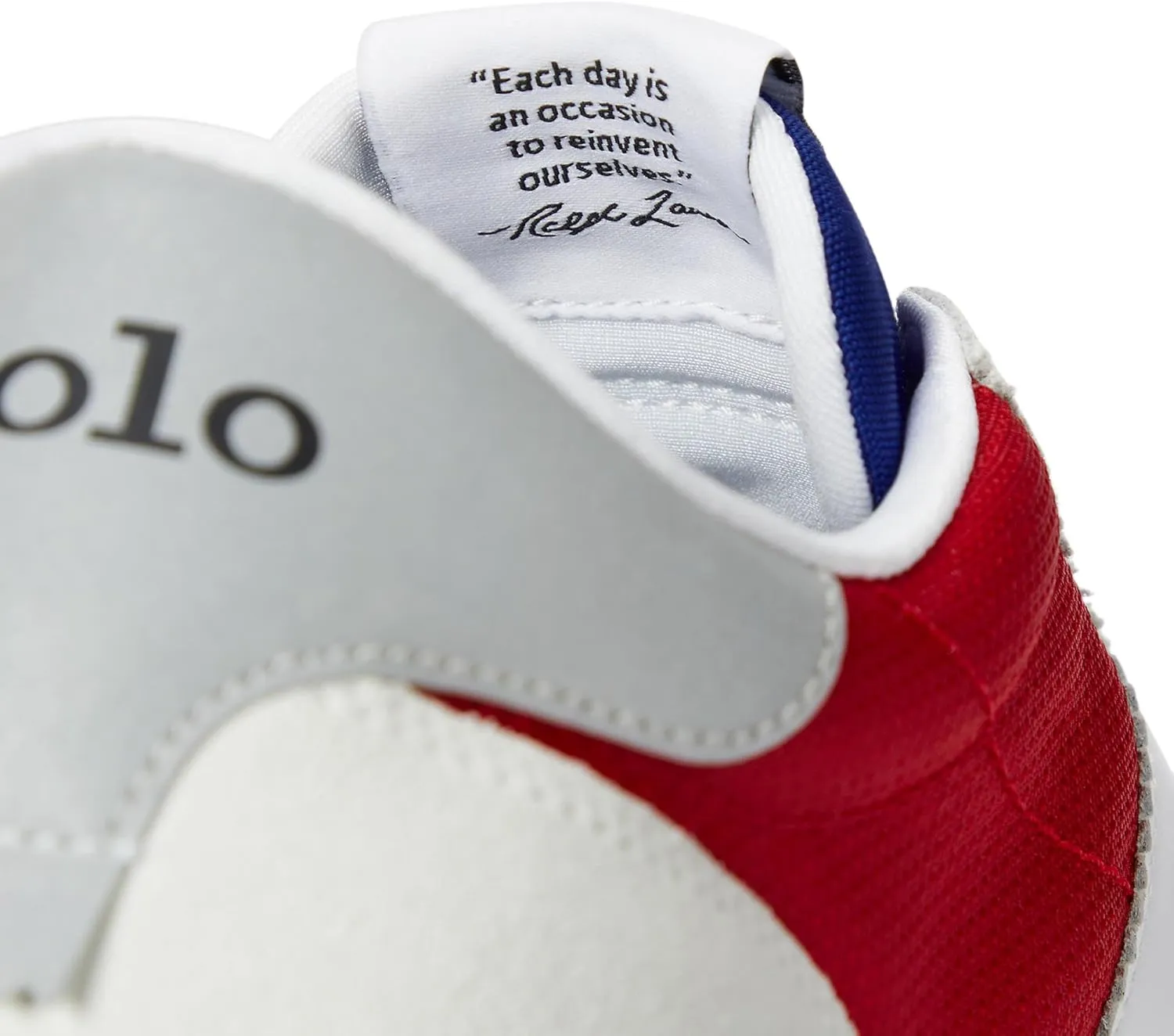 POLO RALPH LAUREN Men's Train 89 Suede & Oxford Sneaker