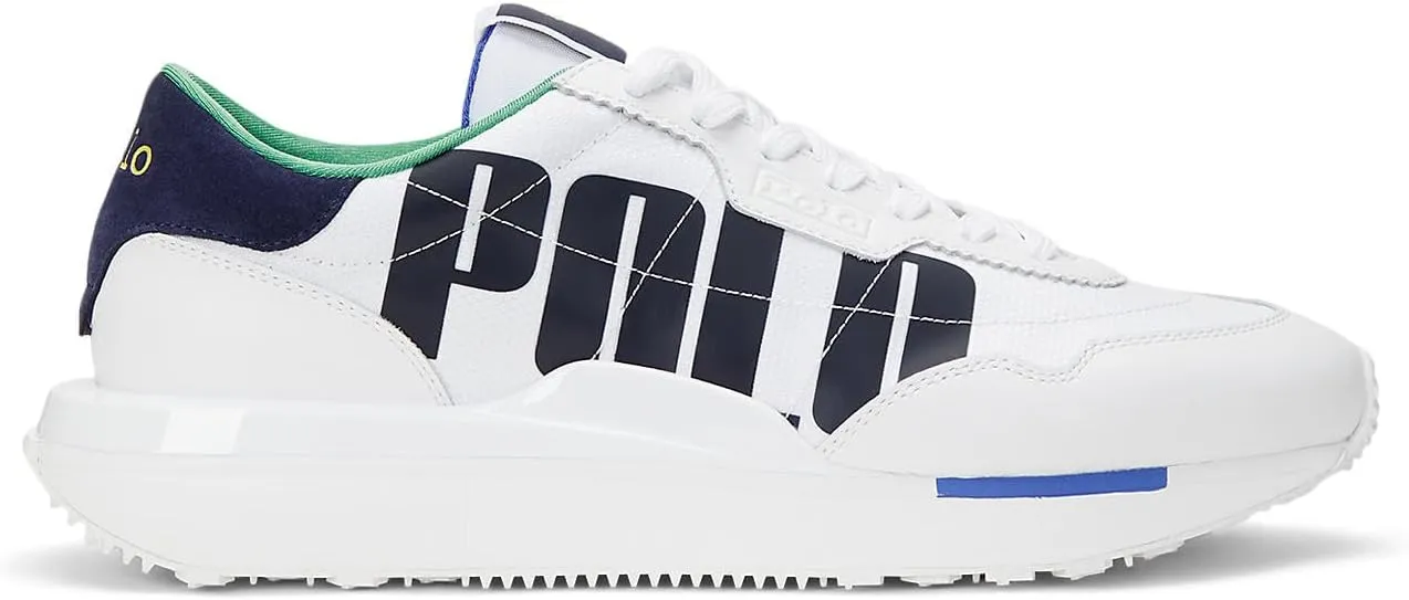 POLO RALPH LAUREN Men's Train 89 Suede & Oxford Sneaker