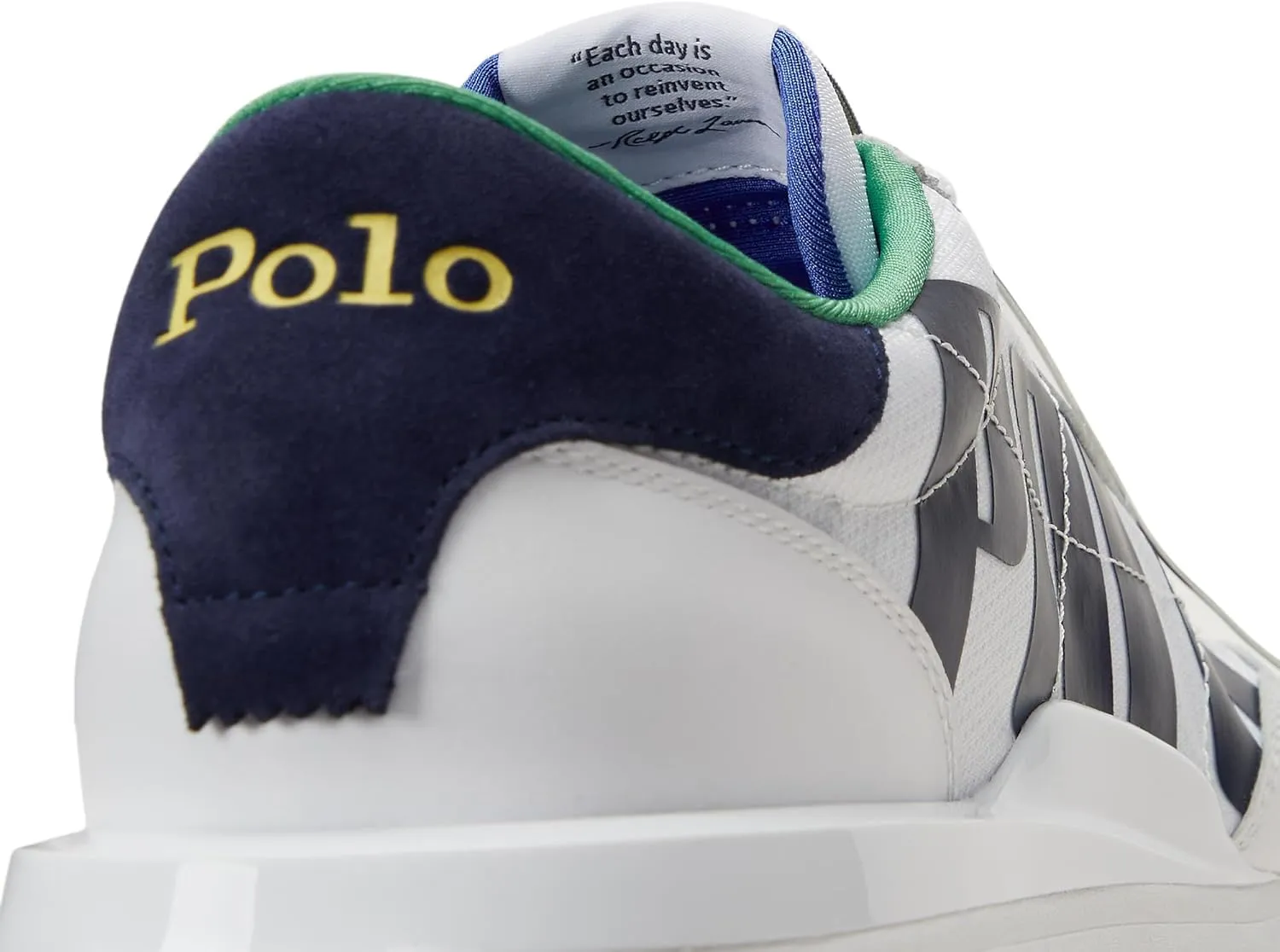 POLO RALPH LAUREN Men's Train 89 Suede & Oxford Sneaker