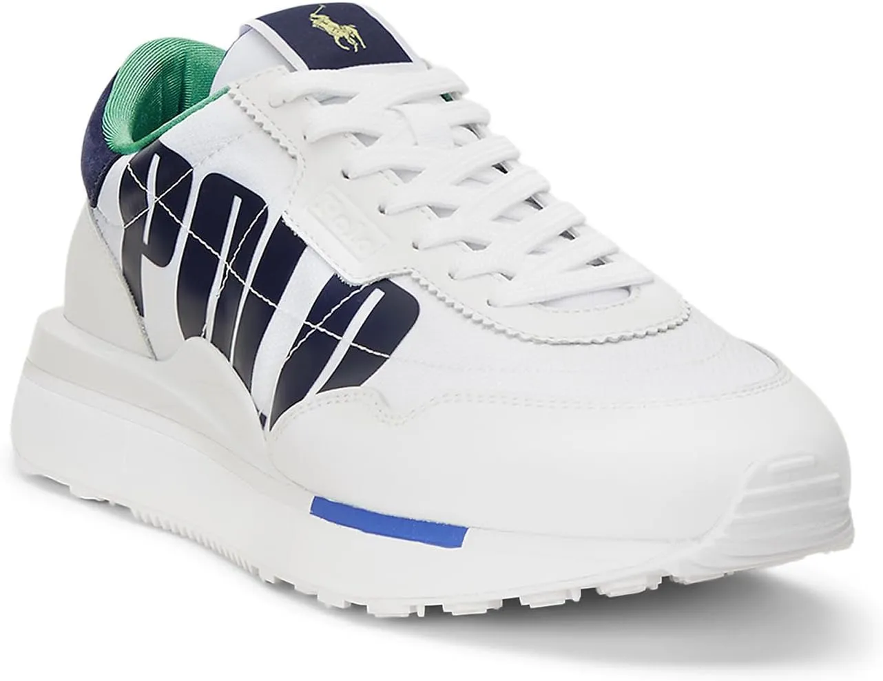 POLO RALPH LAUREN Men's Train 89 Suede & Oxford Sneaker