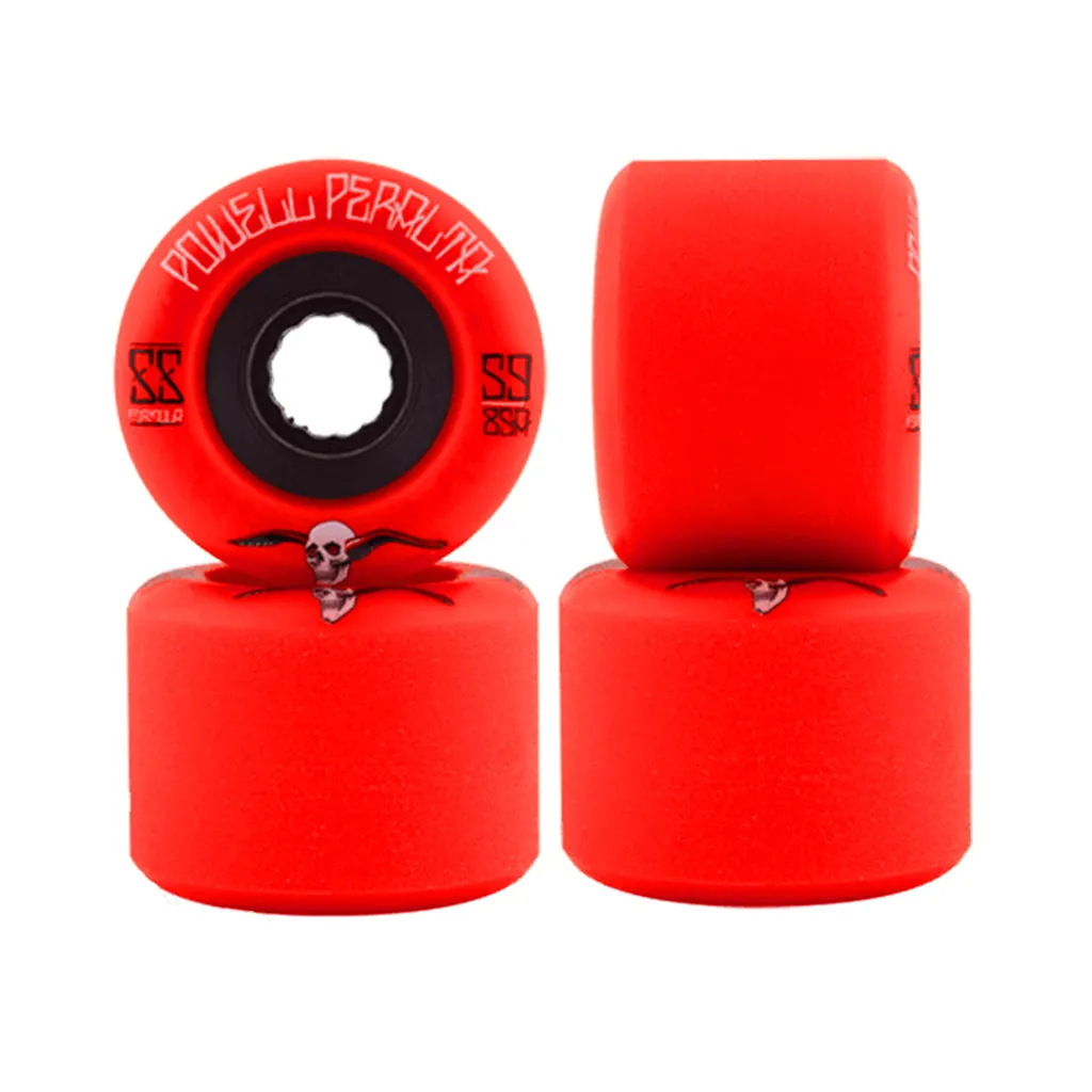 POWELL PERALTA | SSF G SLIDES SKATEBOARD WHEELS. RED / 59MM X 85A
