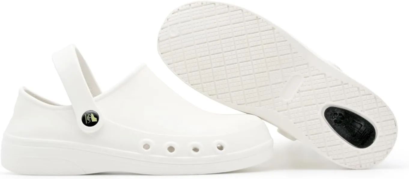 Professional Nurses Shoes for Women Men Slip Resistant Waterproof Work Shoes for Doctor Chef Food Service Nursing Slip-On