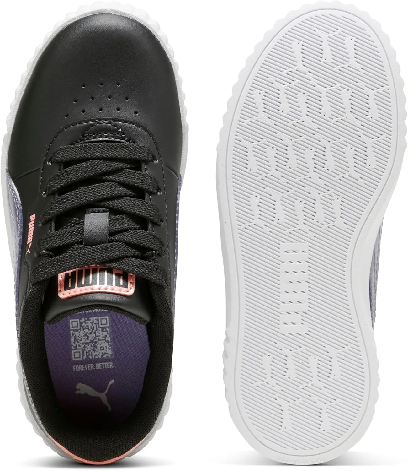 PUMA Unisex-Child Carina 2.0 Animal Sneaker