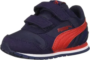 PUMA Unisex-Child St Runner Hook and Loop Sneaker