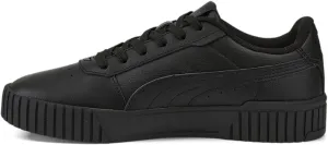 PUMA Women's Carina 2.0 Lace Up Sneaker Black 7 Medium US