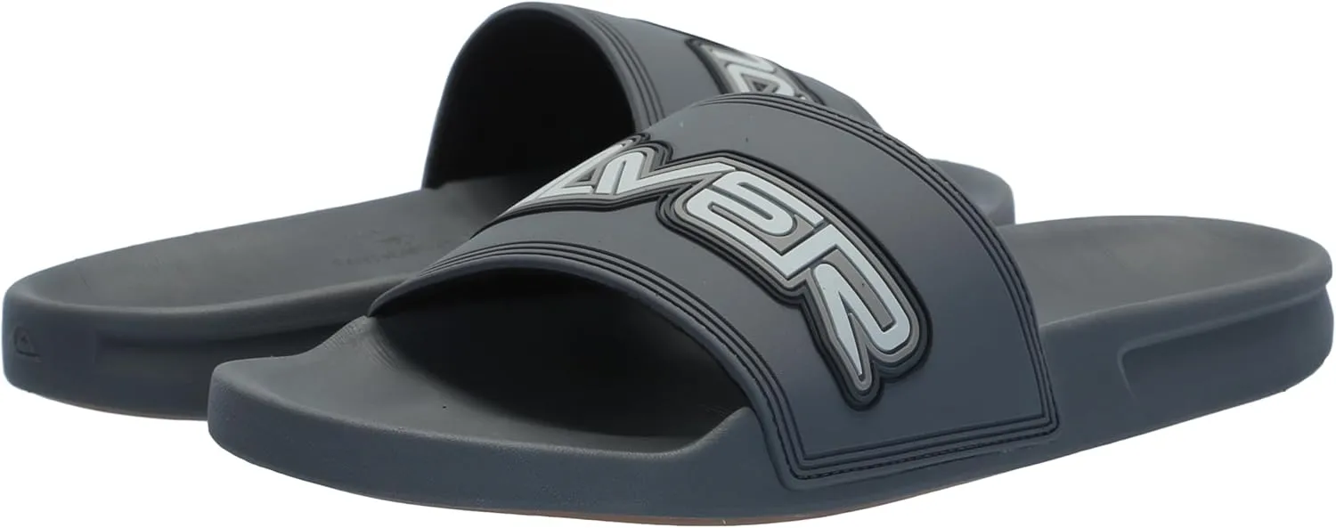 Quiksilver Men's Rivi Wordmark Ii Slide Sandal