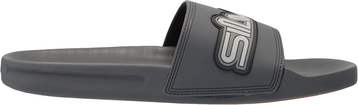 Quiksilver Men's Rivi Wordmark Ii Slide Sandal