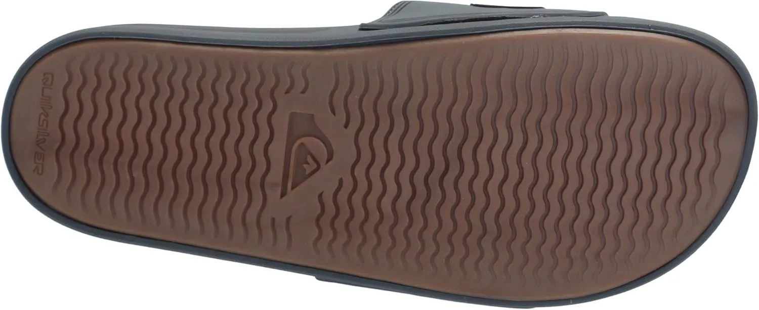 Quiksilver Men's Rivi Wordmark Ii Slide Sandal