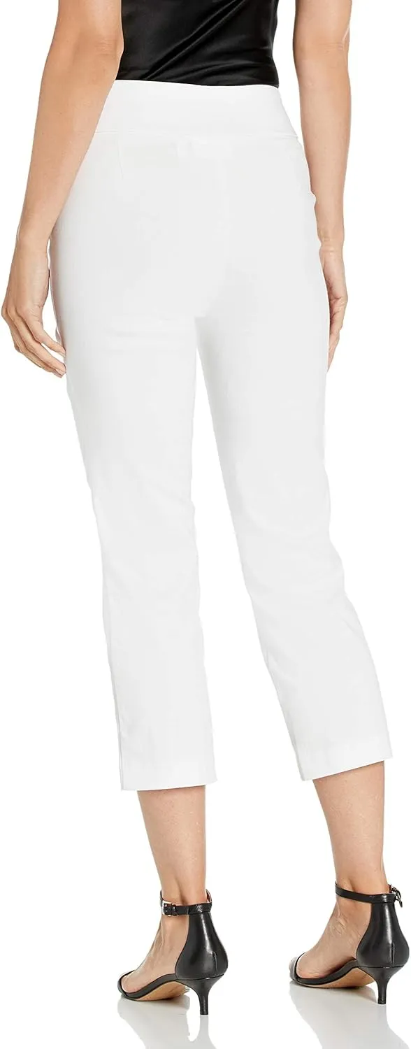 Rafaella Women's Pull-On Supreme Stretch Comfort Fit Capri Pant