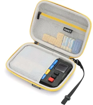 RAIACE Hard Travel Storage Case Compatible with GiiKER Super Slide Brain Games, Storage Bag for GiiKER Brain Teaser Puzzles, Flow Slider Puzzle Game Holder. (case only) - Grey