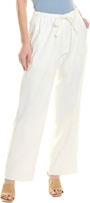 Rebecca Taylor Women's Stretch Linen Pull on Pant