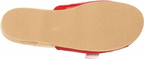 Red Women's Loved by customers Slipper Fairly priced Sandal 251 Worishofer Leather Granny Wedge Comfort