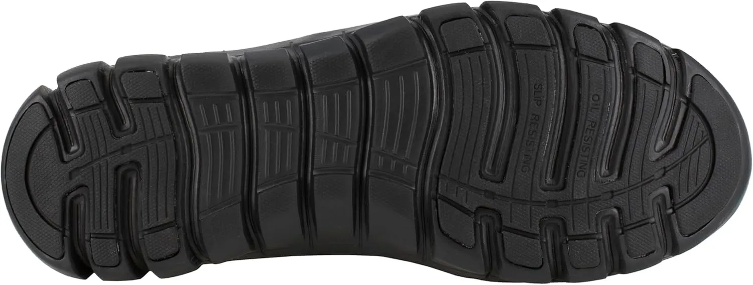 Reebok Men's Rb4036 Sublite Cushion Work Safety Athletic Slip-on Composite Toe Shoe Black