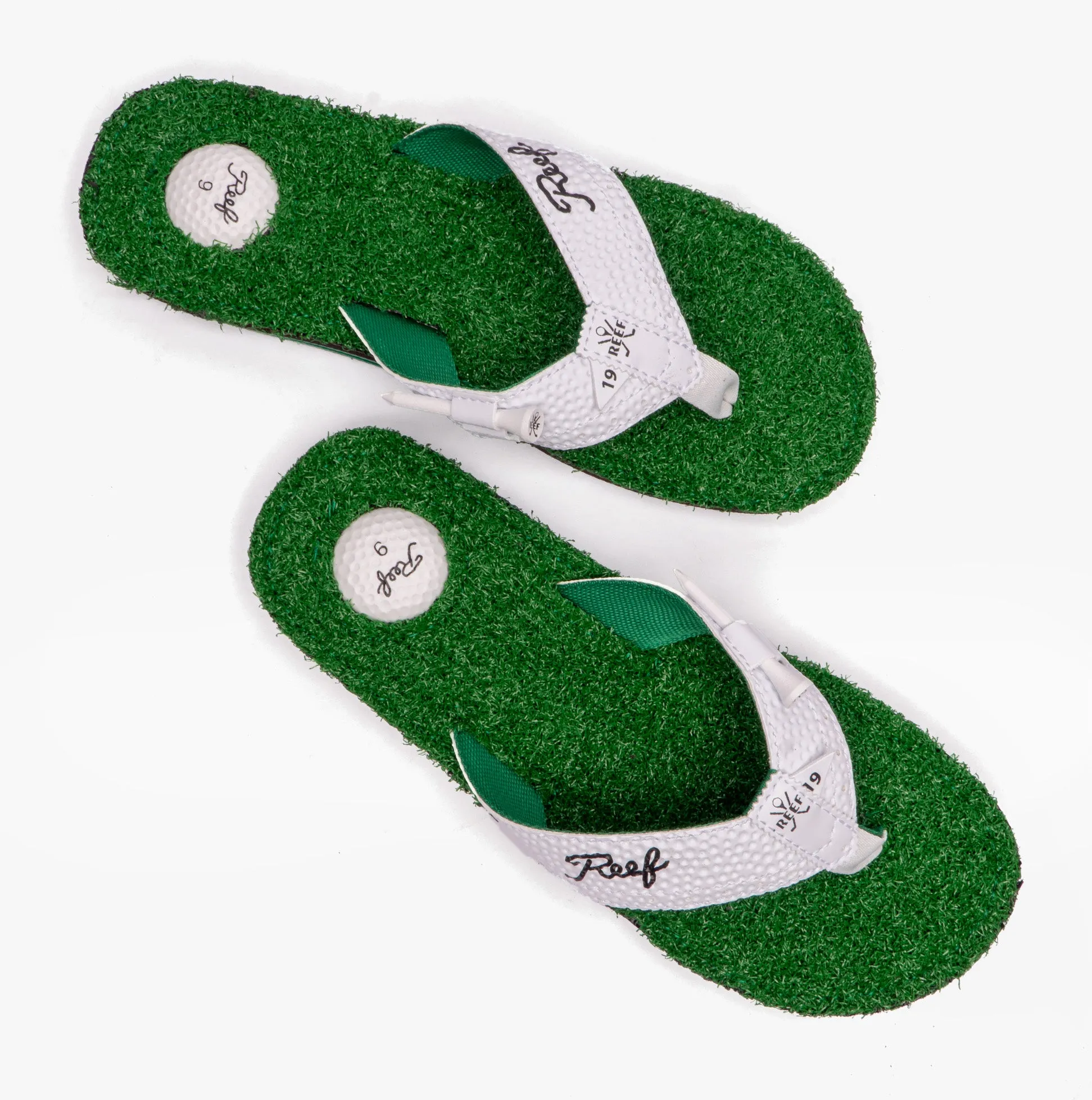 Reef MULLIGAN II Mens Flip-Flops Green
