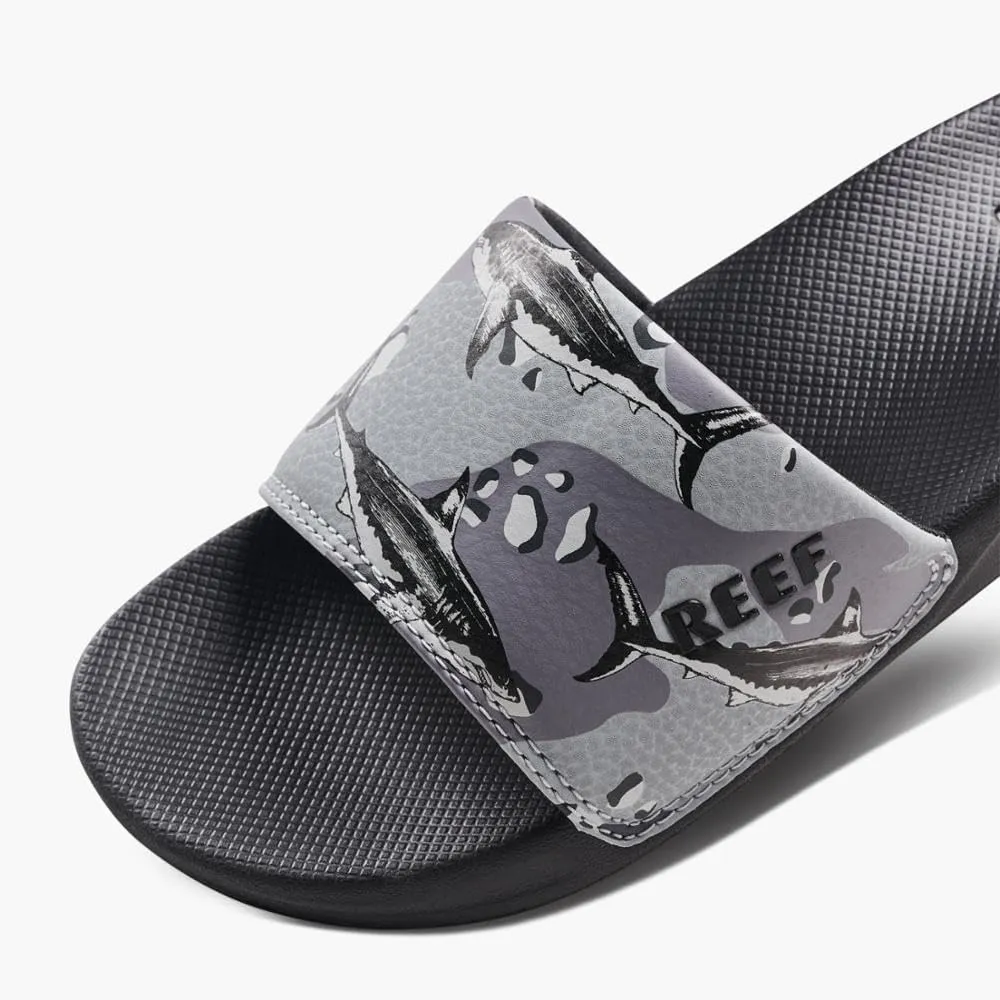 REEF Unisex-Child Kids One Slide Sandal