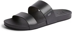 Reef Women's Vista Fashion Slide Sandal, Vegan Leather Strap, Ultra Soft Cushion Footbed