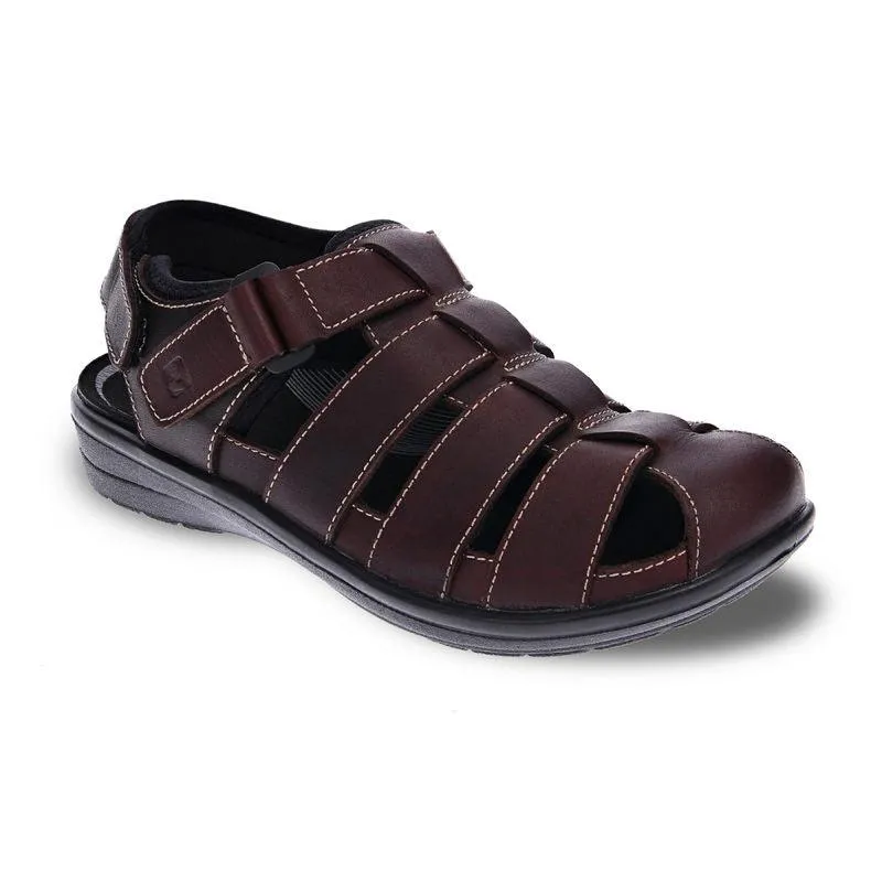 Revere Amsterdam Fisherman Sandal (Men's) - Whiskey
