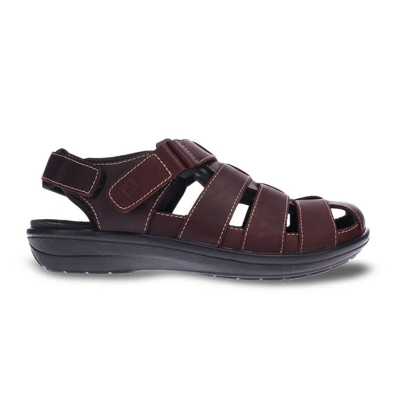 Revere Amsterdam Fisherman Sandal (Men's) - Whiskey