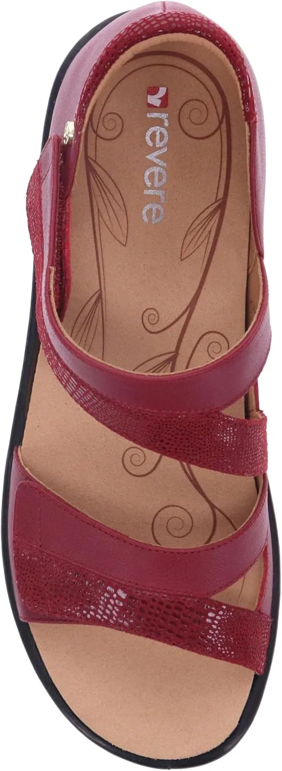 Revere Mauritius Women's Closed Heel Sandal - Elegant Orthotic-Friendly Design with Adjustable Straps and Arch Support