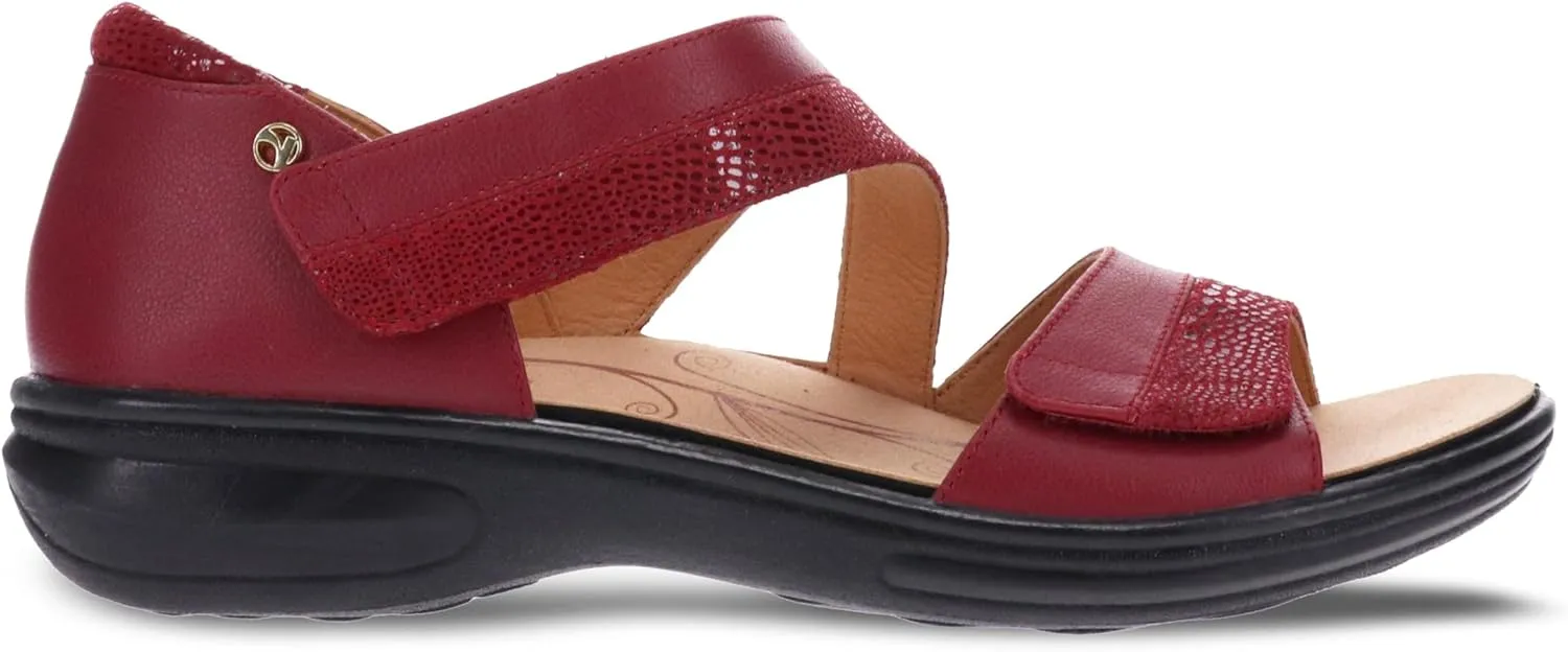 Revere Mauritius Women's Closed Heel Sandal - Elegant Orthotic-Friendly Design with Adjustable Straps and Arch Support
