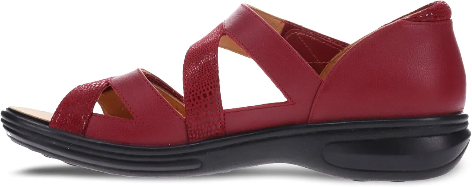 Revere Mauritius Women's Closed Heel Sandal - Elegant Orthotic-Friendly Design with Adjustable Straps and Arch Support