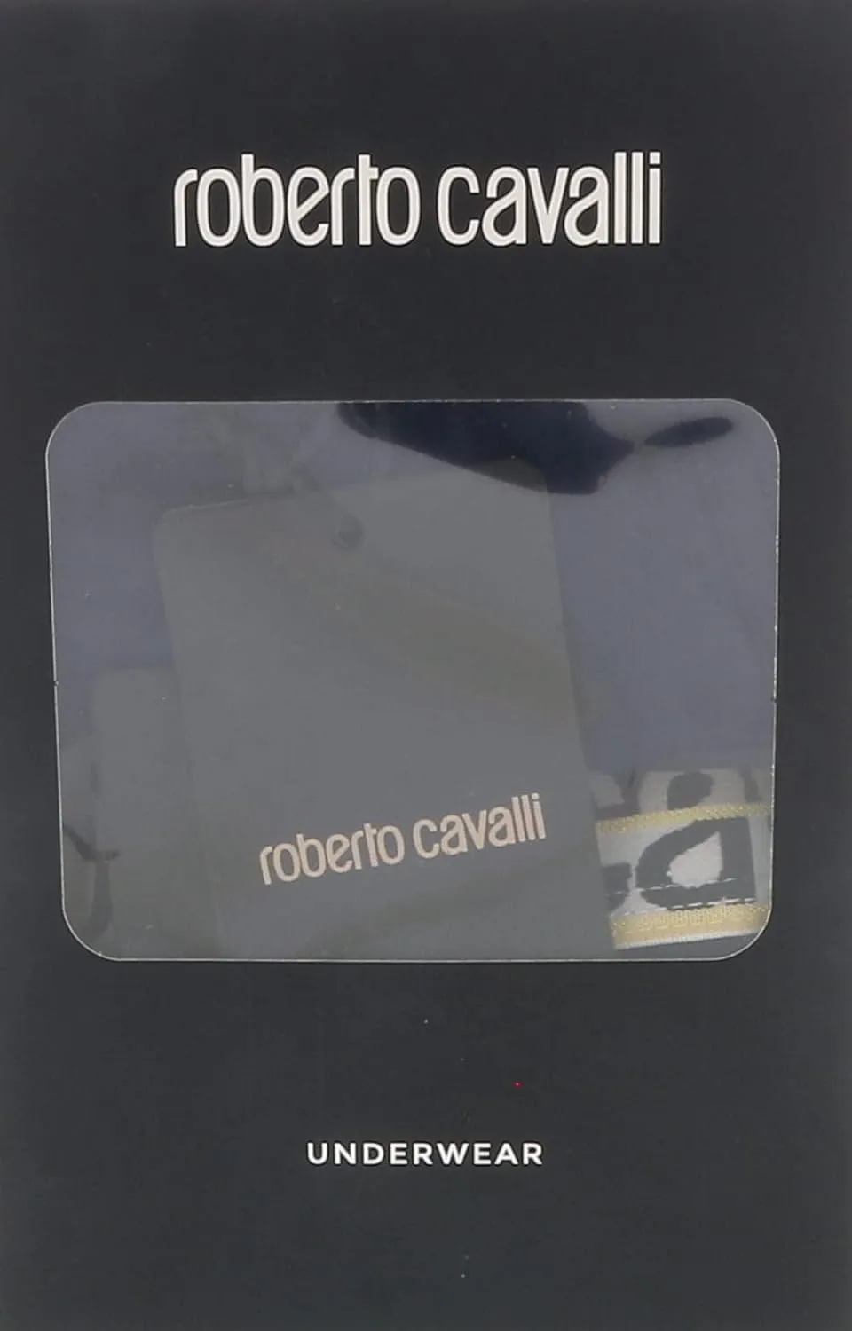 ROBERTO CAVALLI Navy Blue Cotton Jersey Stretch Brief Slip-2-Pack- for mens