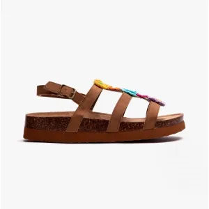Rocket Dog ABUZZ Womens Adjustable Sandals Cognac