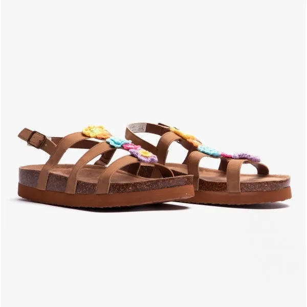 Rocket Dog ABUZZ Womens Adjustable Sandals Cognac