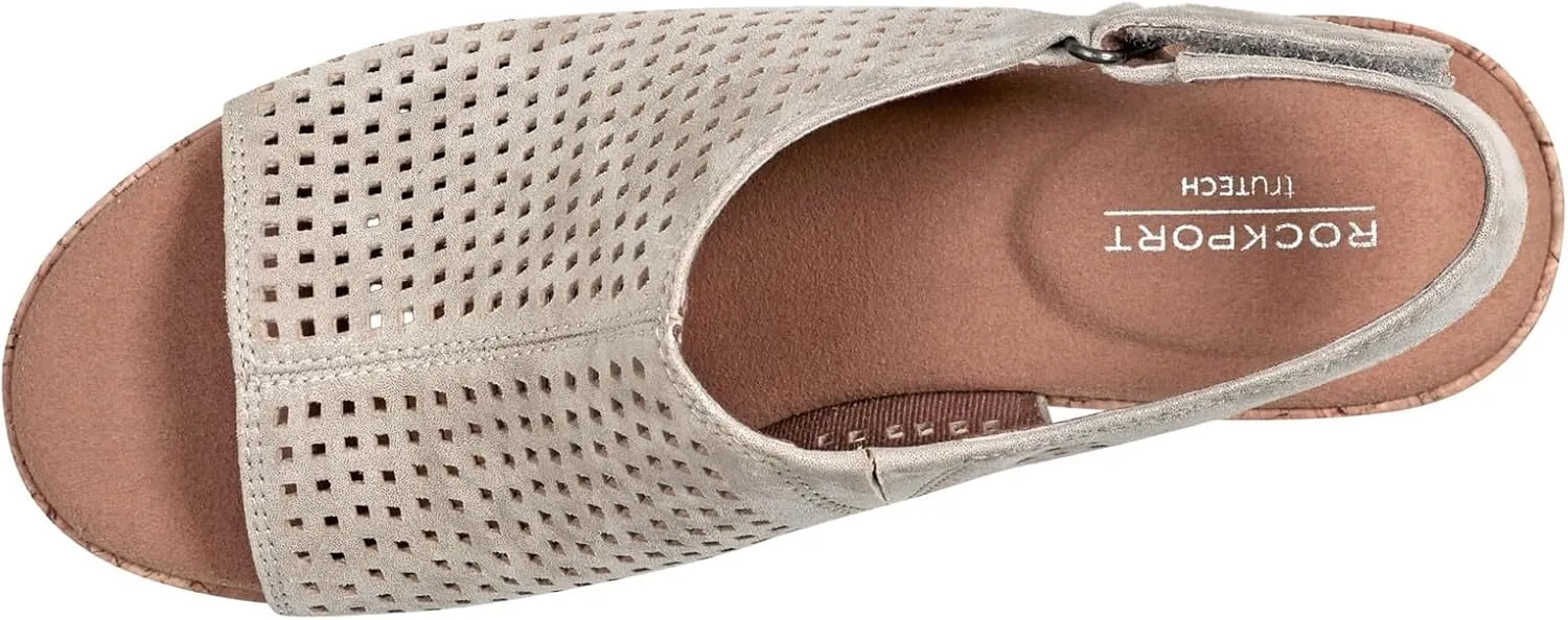 Rockport Women's Briah Perforated Slingback Sandal