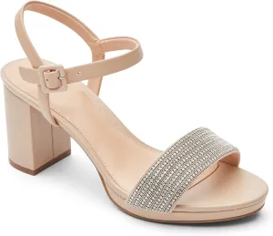 Rockport Women's Tabitha Two-Strap Heeled Sandal