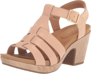 Rockport Women's Vivianne Woven Heeled Sandal