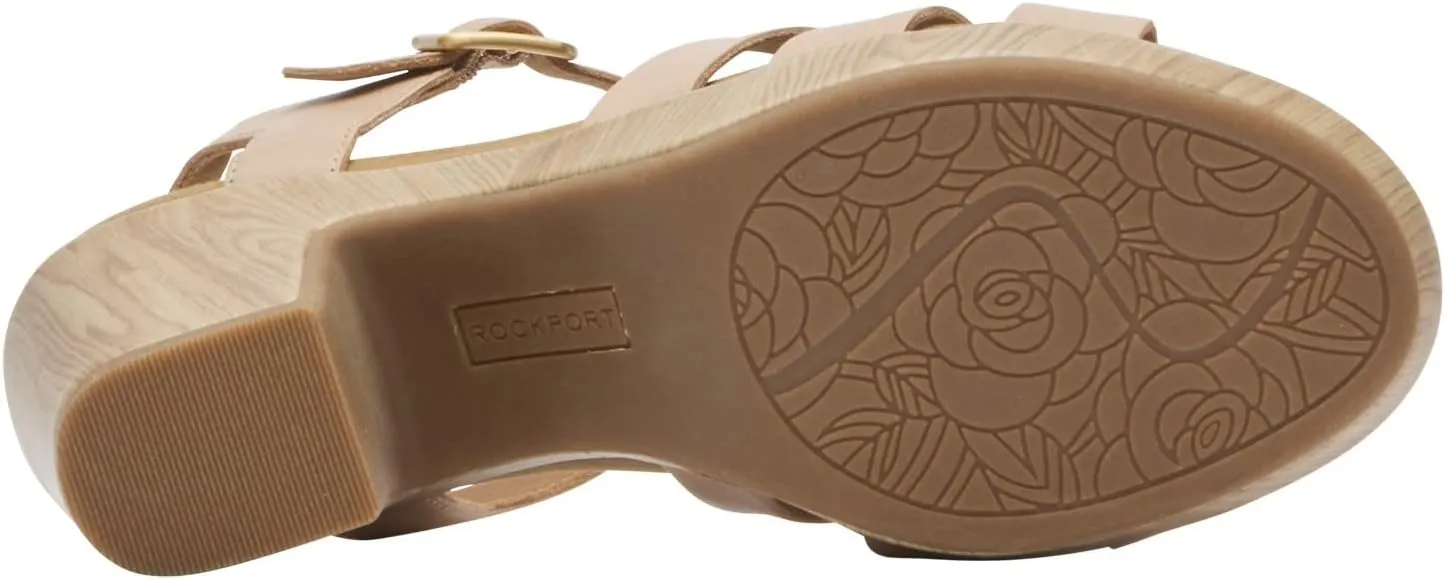 Rockport Women's Vivianne Woven Heeled Sandal