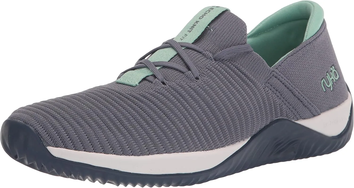 Ryka Women's Echo Knit Fit Slip-on Sneaker