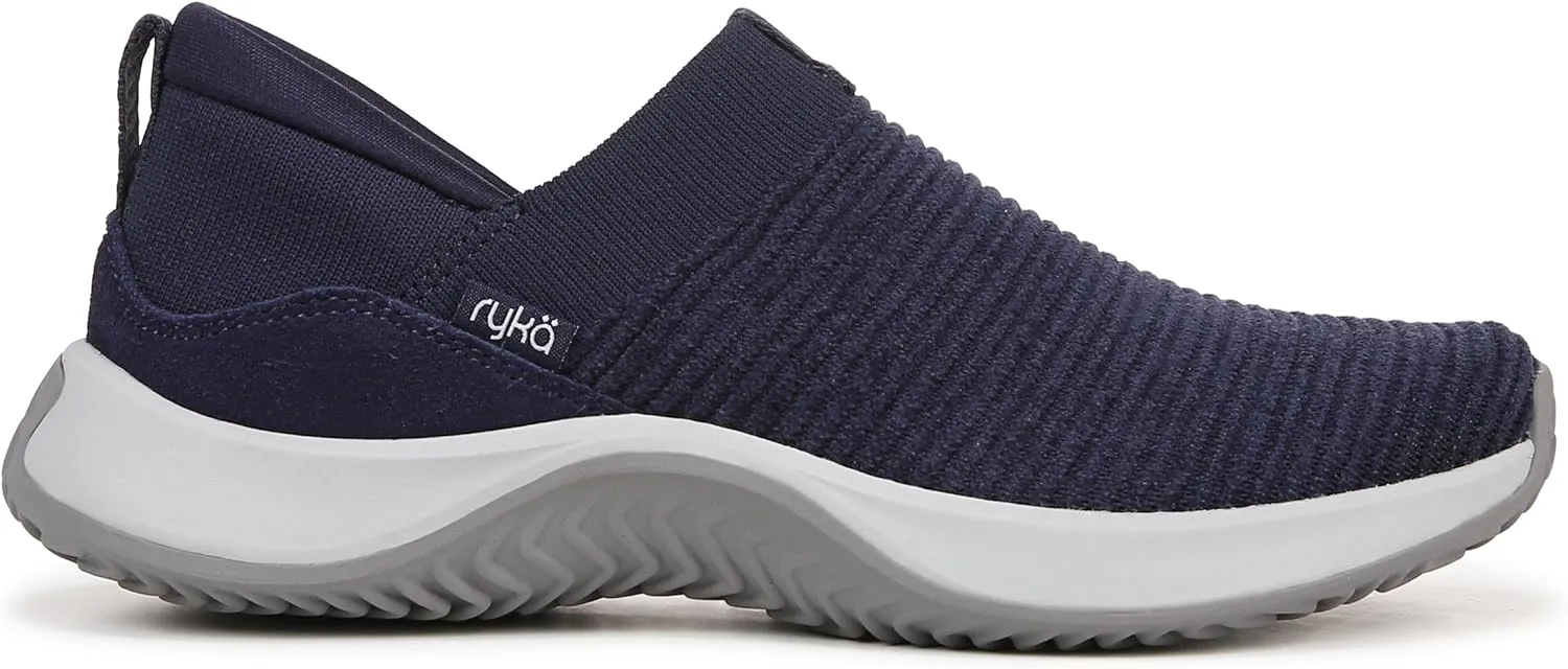 Ryka Women's Encore Knit Plus Slip On Sneaker