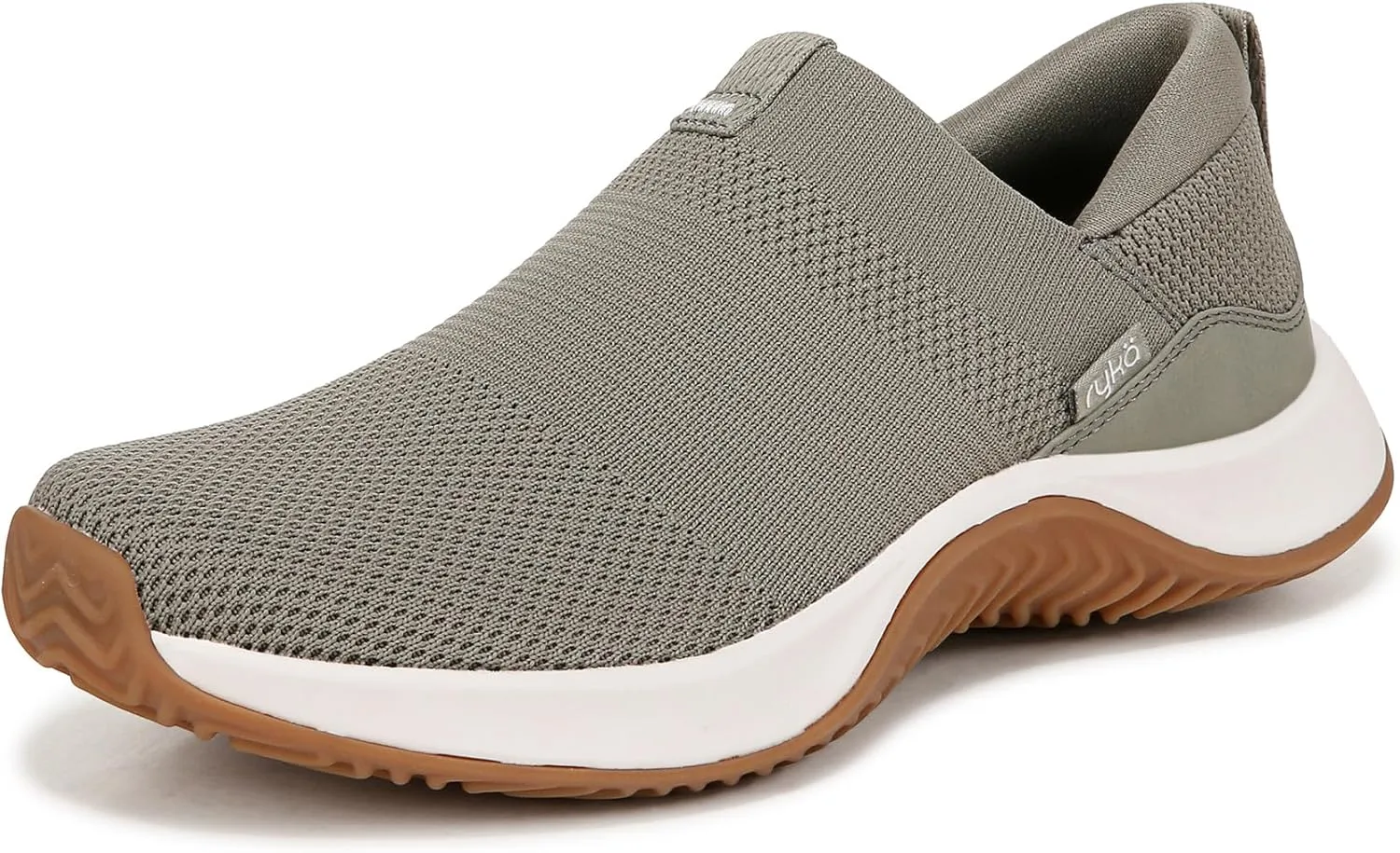 Ryka Womens Encore Knit Slip On Sneaker