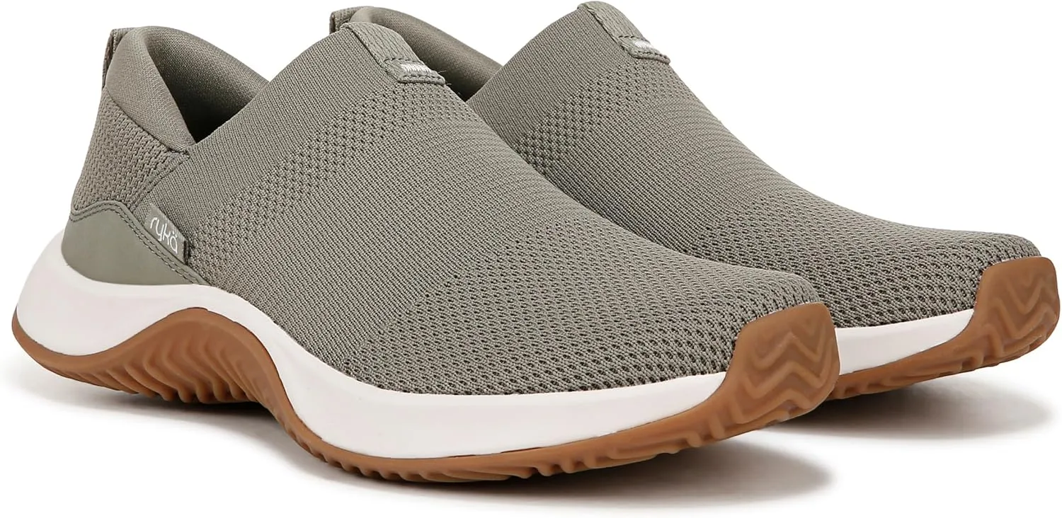 Ryka Womens Encore Knit Slip On Sneaker